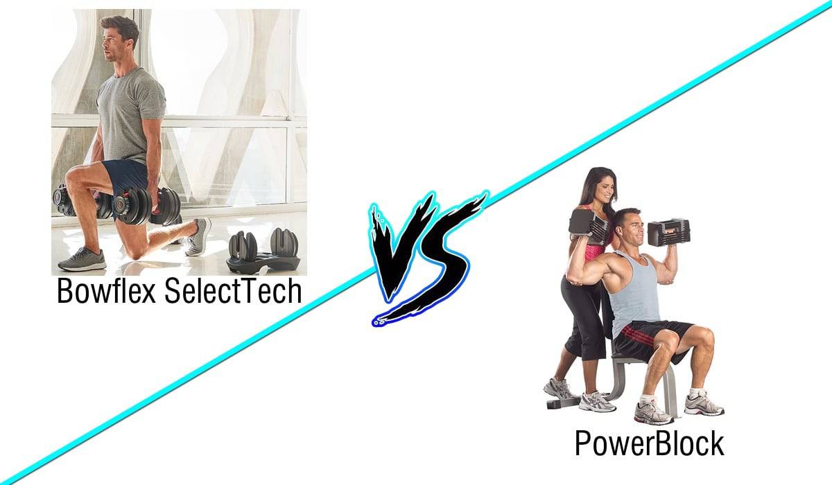 Bowflex SelectTech Dumbbells vs. PowerBlock