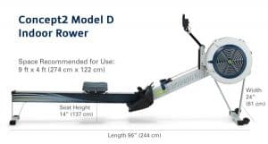concept2 dimension and specs