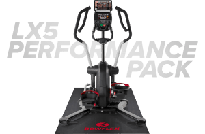 front view of the bowflex lateralx