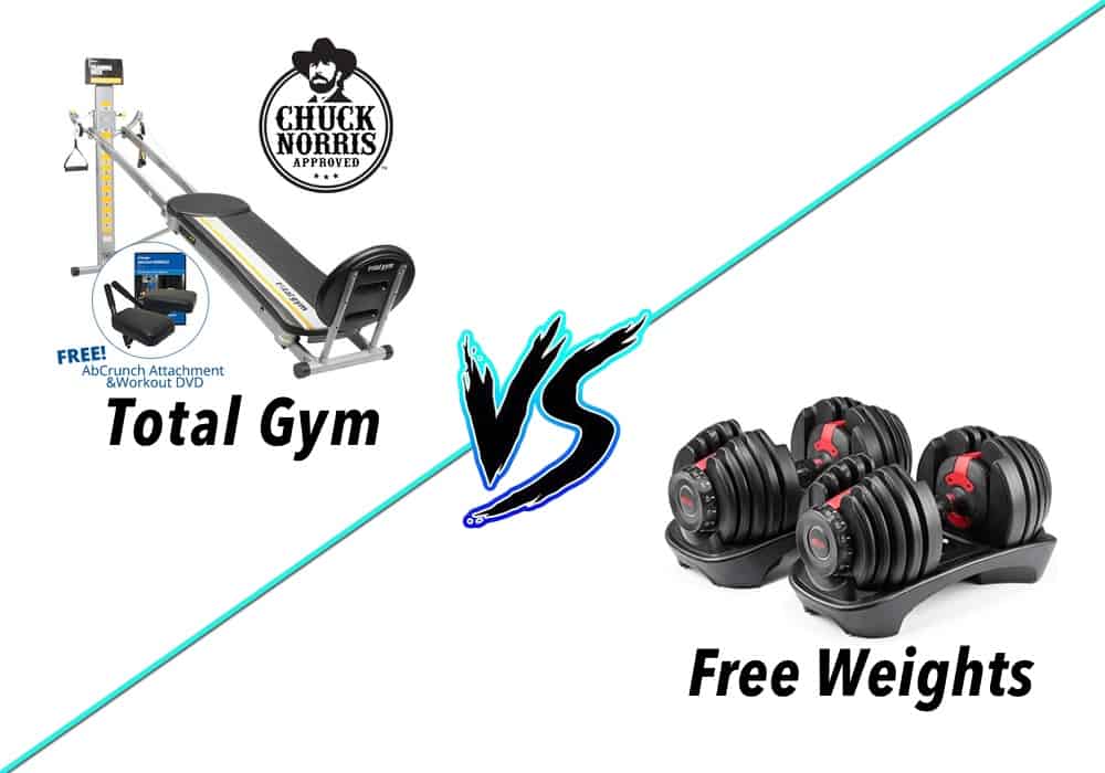 Total Gym vs. Free Weights: What’s the Better Workout?